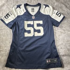 Nike Leighton Vander Esch #55 Dallas Cowboys Throwback Game Jersey Youth Medium